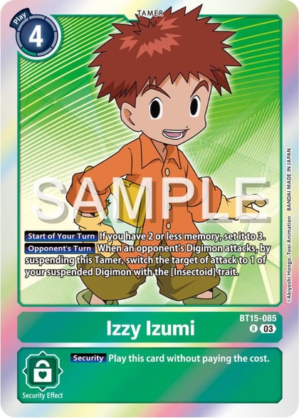 Izzy Izumi, Exceed Apocalypse BT15-085 R