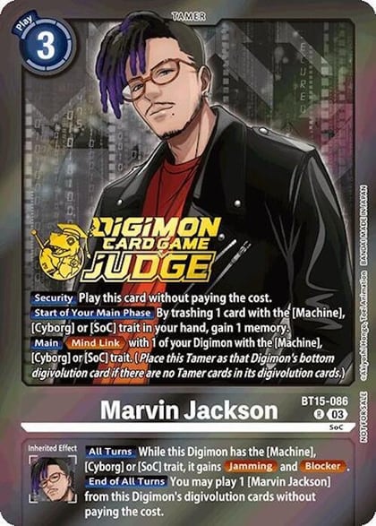 Marvin Jackson (Judge Pack 6), Exceed Apocalypse BT15-086 R