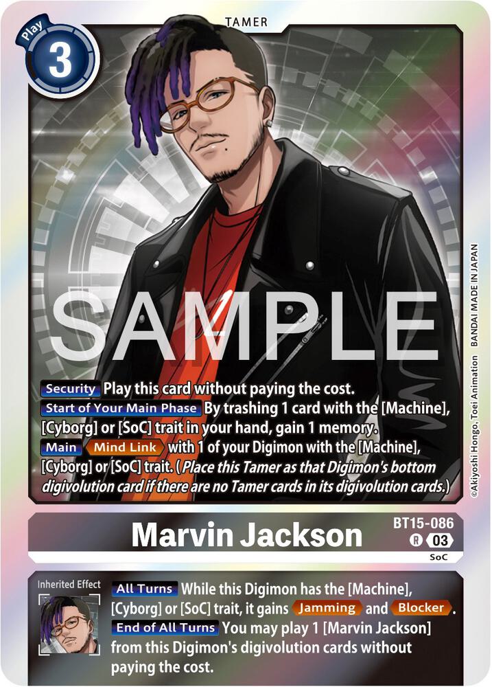 Marvin Jackson, Exceed Apocalypse BT15-086 R