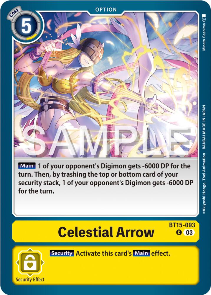 Celestial Arrow, Exceed Apocalypse BT15-093 C