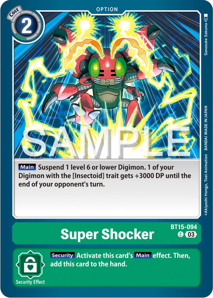 Super Shocker, Exceed Apocalypse BT15-094 C