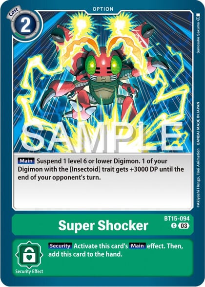 Super Shocker, Exceed Apocalypse BT15-094 C