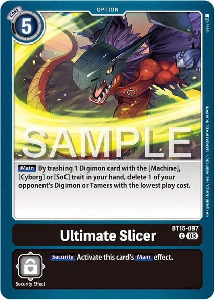 Ultimate Slicer, Exceed Apocalypse BT15-097 C