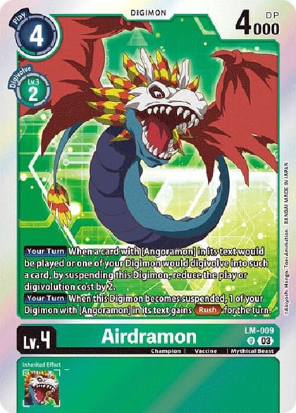 Airdramon (English Exclusive), Exceed Apocalypse LM-009 U