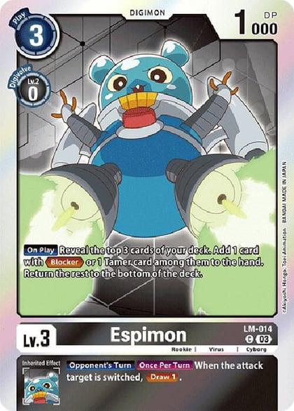 Espimon (English Exclusive), Exceed Apocalypse LM-014 C
