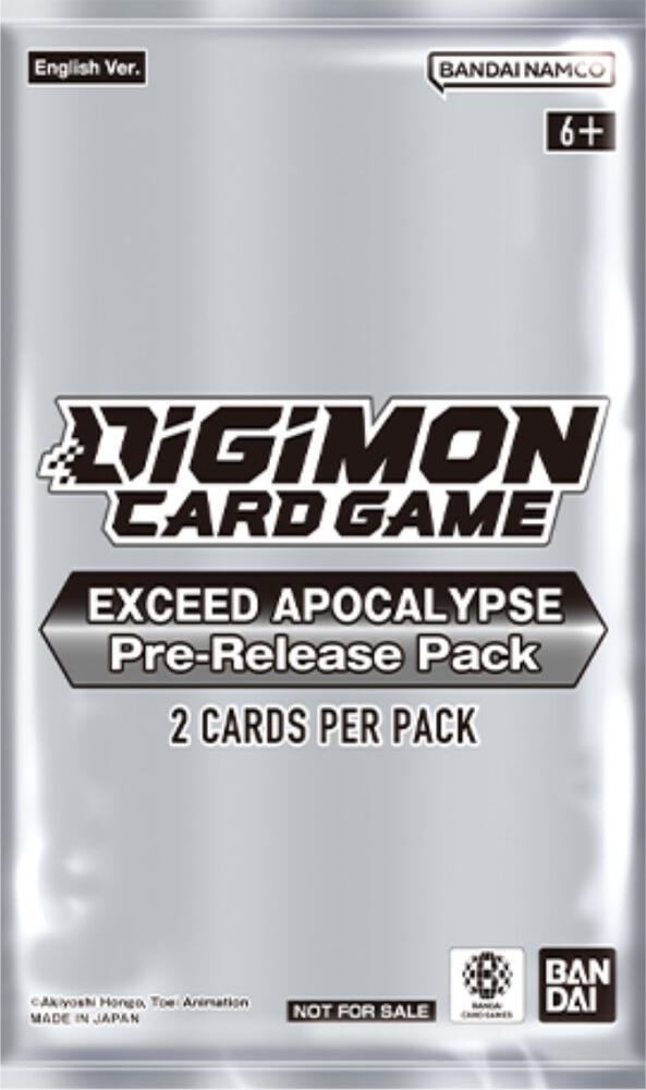 Exceed Apocalypse Pre-Release Pack, Exceed Apocalypse Pre-Release Cards P538430