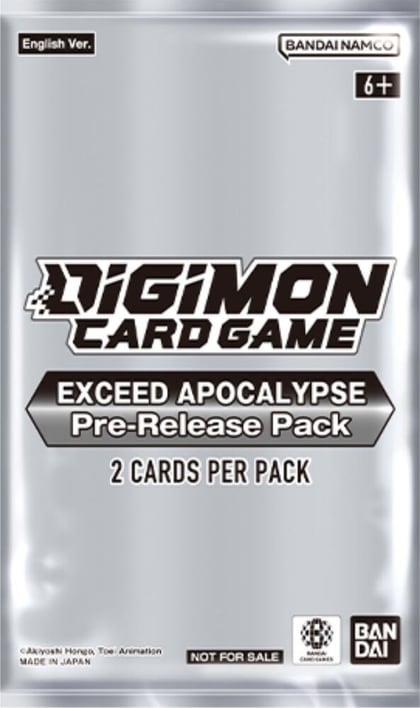 Exceed Apocalypse Pre-Release Pack, Exceed Apocalypse Pre-Release Cards P538430