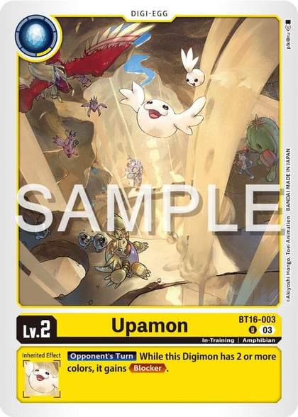 Upamon, Beginning Observer BT16-003 U