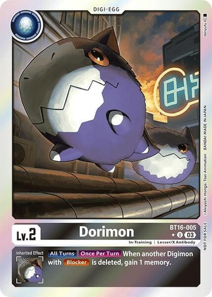 Dorimon (Box Promotion Pack: Beginning Observer), Beginning Observer BT16-005 U