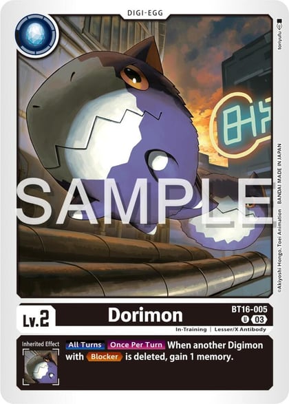 Dorimon, Beginning Observer BT16-005 U