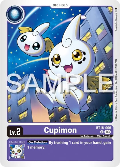 Cupimon, Beginning Observer BT16-006 U