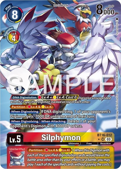 Silphymon (Alternate Art), Beginning Observer BT16-012 SR