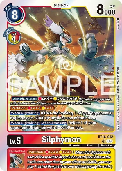 Silphymon, Beginning Observer BT16-012 SR