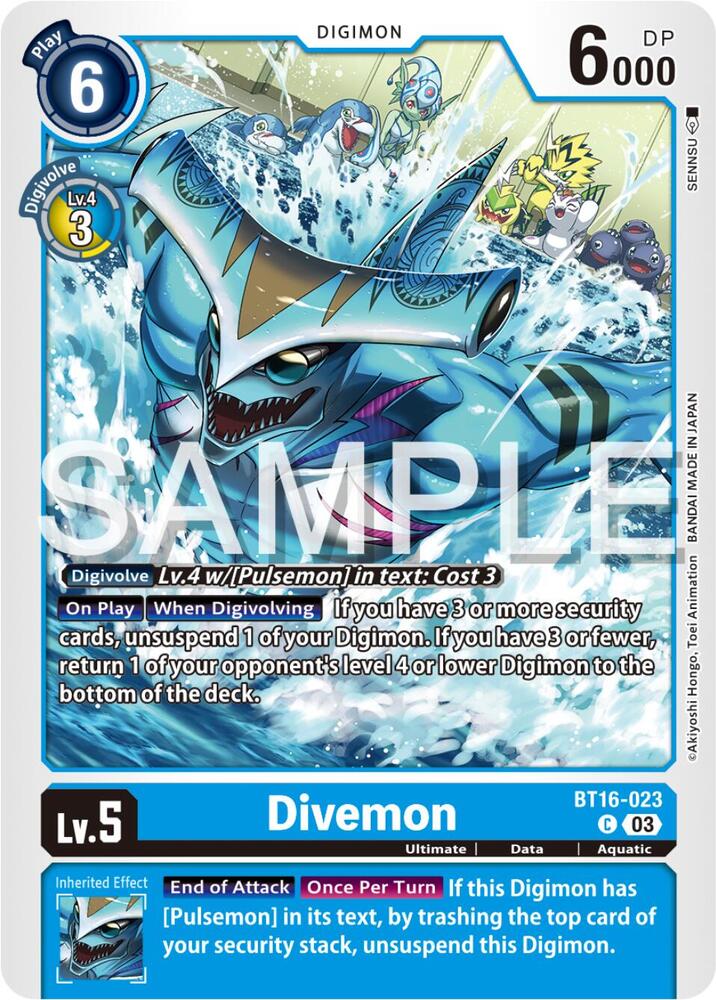 Divemon, Beginning Observer BT16-023 C