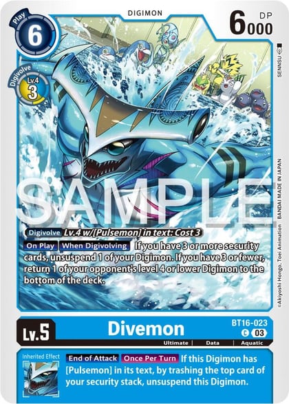 Divemon, Beginning Observer BT16-023 C