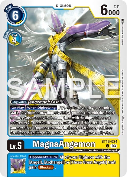MagnaAngemon, Beginning Observer BT16-024 U