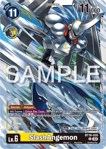 SlashAngemon, Beginning Observer BT16-035 U