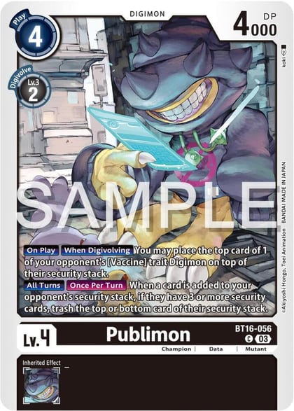 Publimon, Beginning Observer BT16-056 C