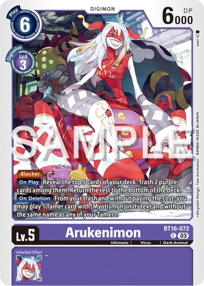 Arukenimon, Beginning Observer BT16-072 C