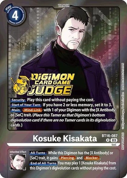 Kosuke Kisakata (Judge Pack 6), Beginning Observer BT16-087 R