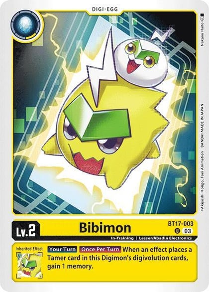 Bibimon, Secret Crisis BT17-003 U