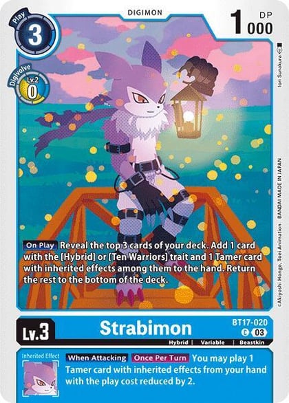 Strabimon, Secret Crisis BT17-020 C