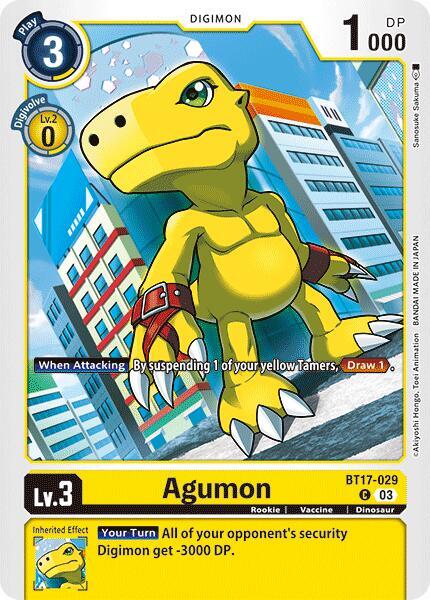 Agumon - BT17-029, Secret Crisis BT17-029 C