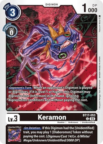 Keramon, Secret Crisis BT17-053 C