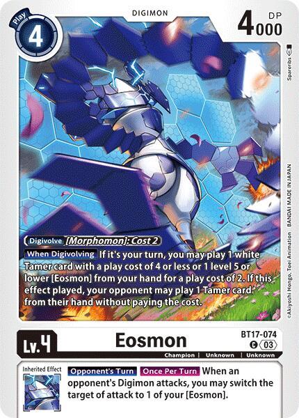 Eosmon - BT17-074, Secret Crisis BT17-074 C