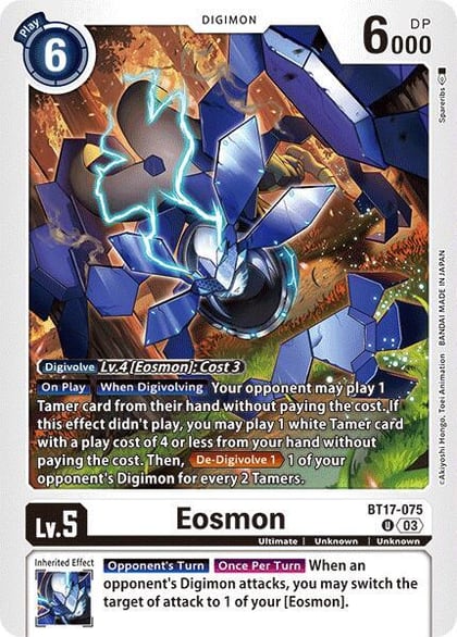 Eosmon - BT17-075, Secret Crisis BT17-075 U