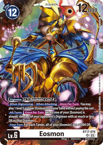 Eosmon - BT17-076, Secret Crisis BT17-076 SR
