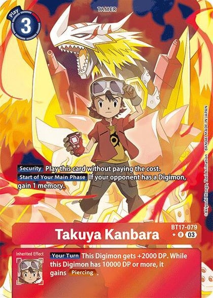 Takuya Kanbara (Alternate Art), Secret Crisis BT17-079 R