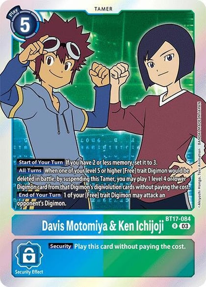 Davis Motomiya & Ken Ichijoji, Secret Crisis BT17-084 R