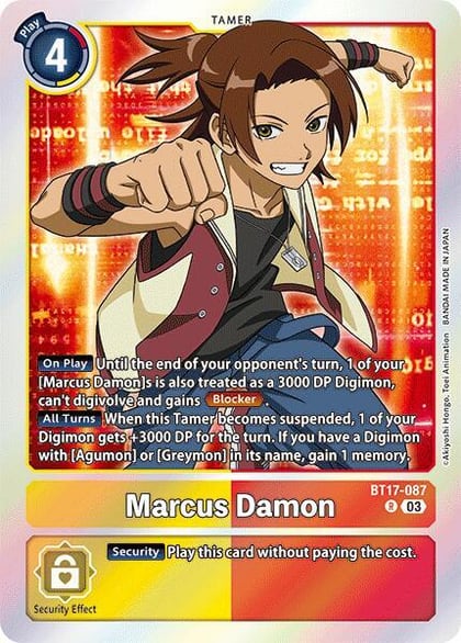 Marcus Damon, Secret Crisis BT17-087 R