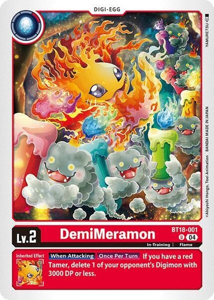 DemiMeramon - BT18-001, Release Special Booster 2.0 BT18-001 U