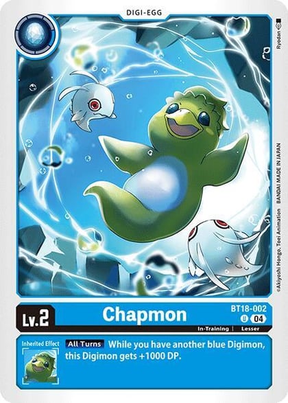 Chapmon, Release Special Booster 2.0 BT18-002 U
