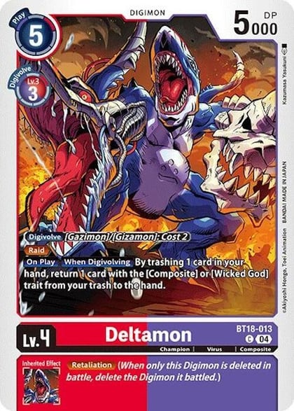 Deltamon - BT18-013, Release Special Booster 2.0 BT18-013 C