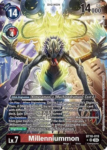 Millenniummon (Alternate Art), Release Special Booster 2.0 BT18-019 SR