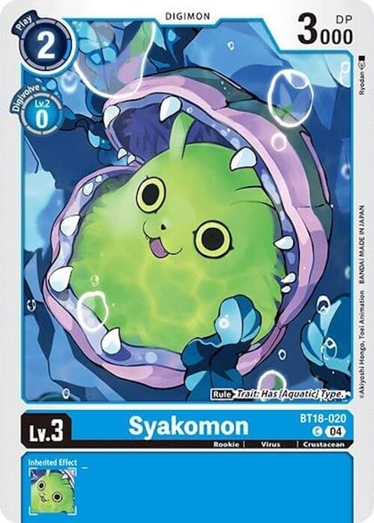 Syakomon, Release Special Booster 2.0 BT18-020 C