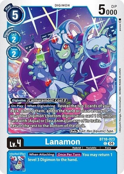 Lanamon, Release Special Booster 2.0 BT18-023 C