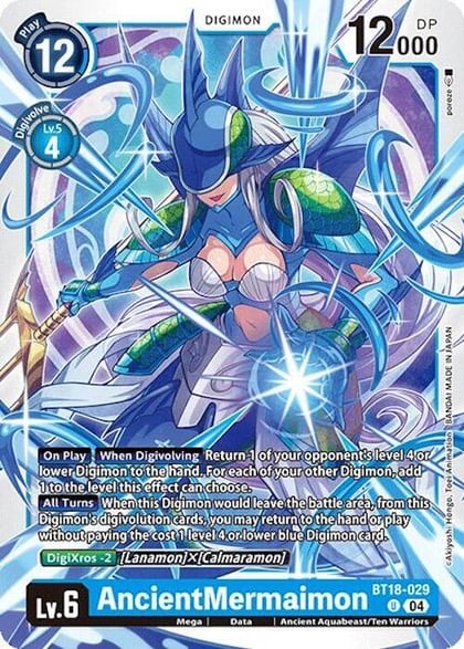 AncientMermaimon, Release Special Booster 2.0 BT18-029 U