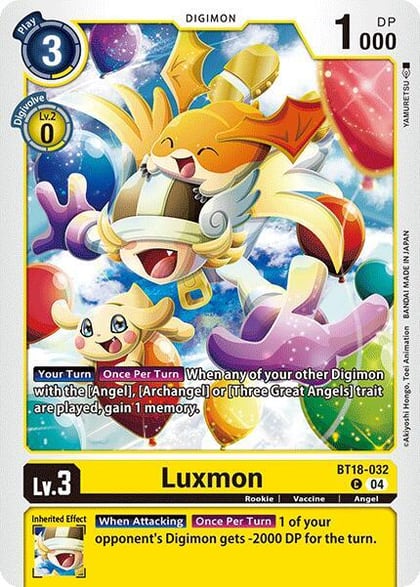 Luxmon, Release Special Booster 2.0 BT18-032 C