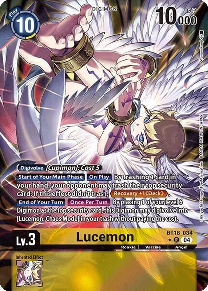 Lucemon (Alternate Art), Release Special Booster 2.0 BT18-034 R