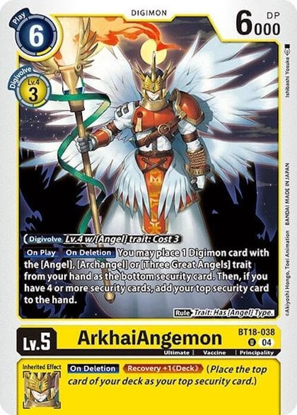 ArkhaiAngemon, Release Special Booster 2.0 BT18-038 U