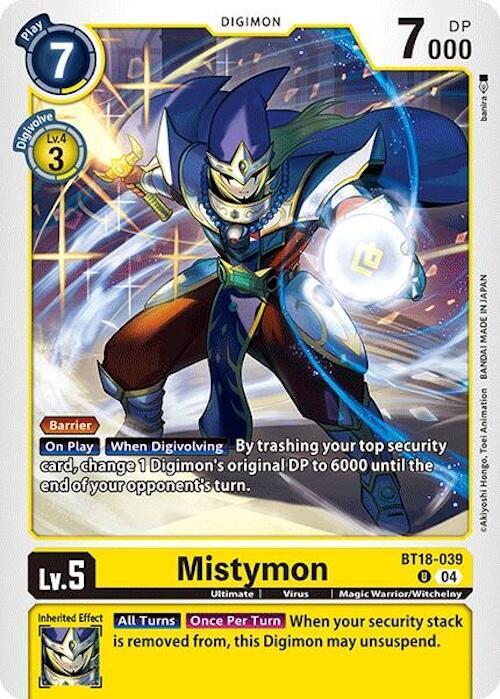 Mistymon, Release Special Booster 2.0 BT18-039 U
