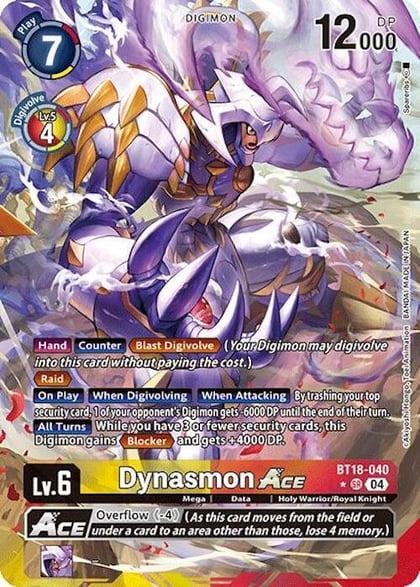 Dynasmon ACE (Alternate Art), Release Special Booster 2.0 BT18-040 SR