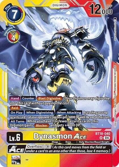 Dynasmon ACE, Release Special Booster 2.0 BT18-040 SR