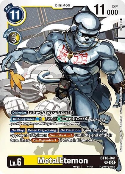 MetalEtemon, Release Special Booster 2.0 BT18-041 U