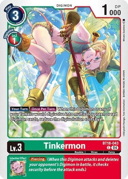Tinkermon, Release Special Booster 2.0 BT18-043 C