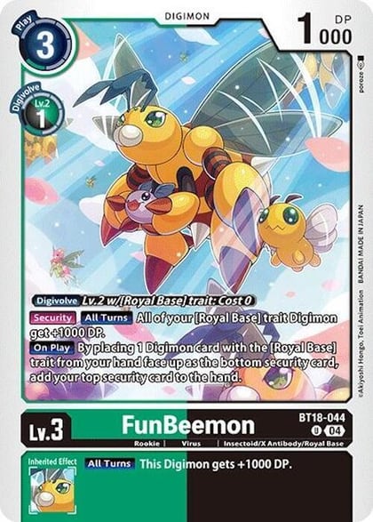 FunBeemon - BT18-044, Release Special Booster 2.0 BT18-044 U